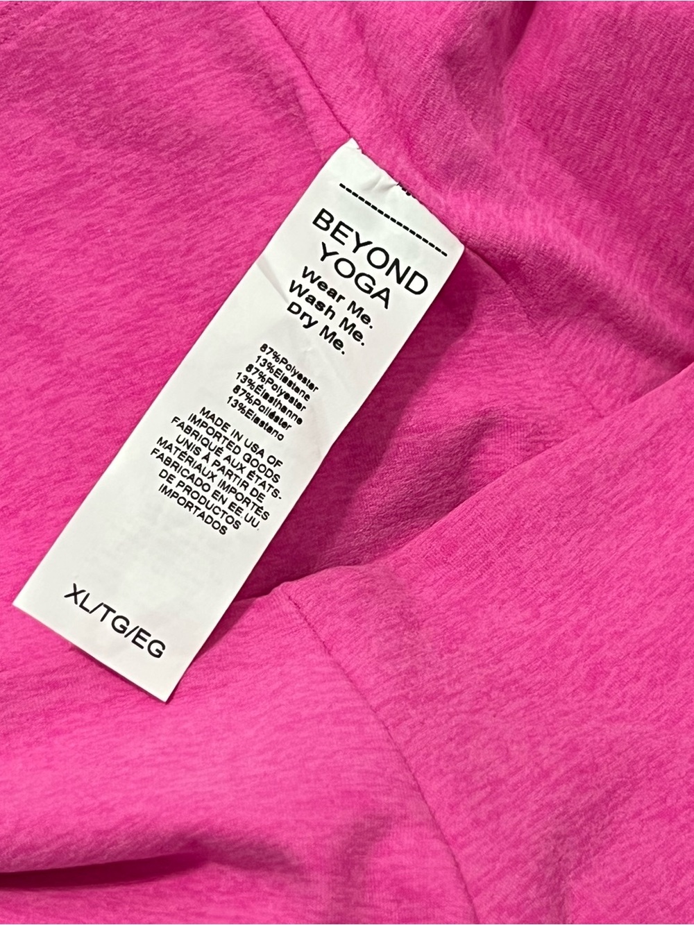Beyond Yoga Spacedye At Your Leisure High Waisted Midi Legging - Pink - XL - Picture 8 of 9
